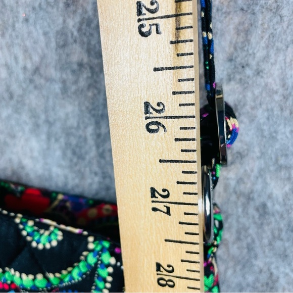 Vera Bradley Crossbody Bag Hipster Kiev Paisley Floral Adjustable Strap Pockets - Picture 16 of 16